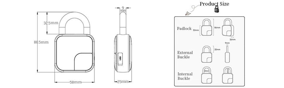 Smart Security's Fingerprint Lock-(Free Shipping)