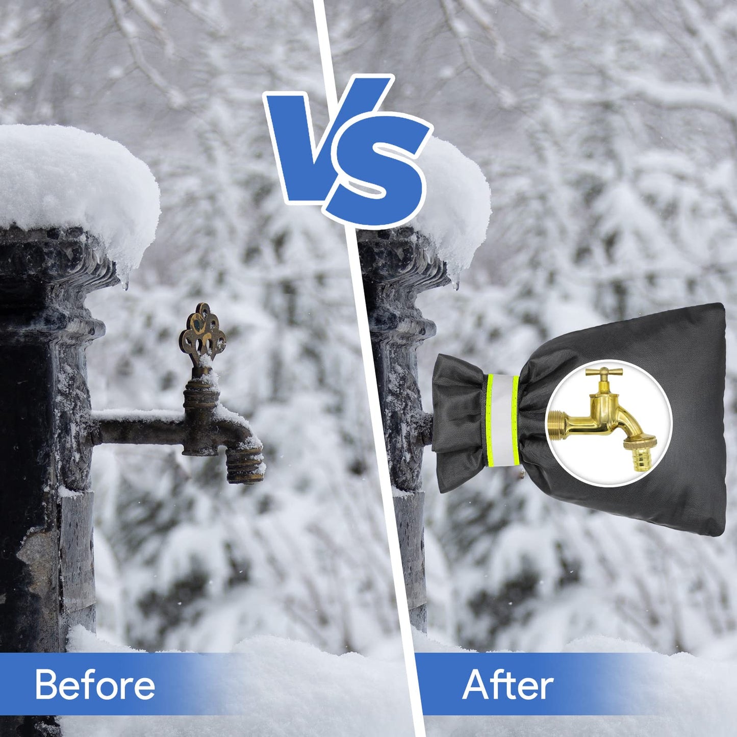 Outdoor Faucet Covers for Winter