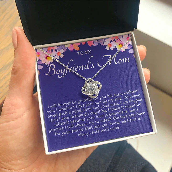 Boyfriends Mom Necklace Gift for Mother's Day