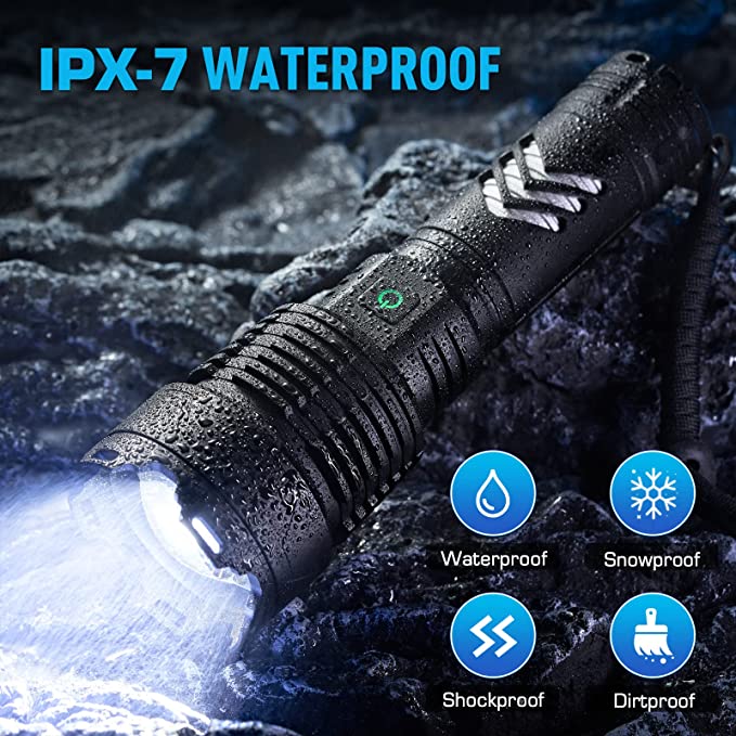 COMFMET™ 2PCS Tactical LED Flashlight