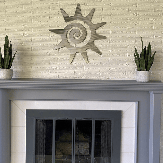 "Sun" Metal Wall Art