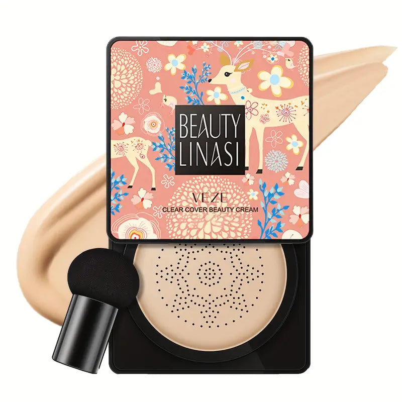 COMFMET™ 🔥2024 New Sale：Air Cushion Face Foundation Mushroom Head Concealer