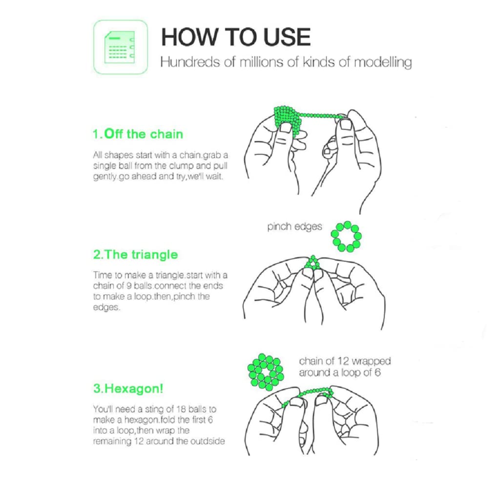 216pcs 3mm Magnetic Stress Relief Balls Magnet Cube Ball Magnetic Ball Educational Toy for Puzzle Kids Imagination