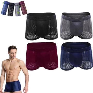 BAMBOO FIBRE BOXER SHORTS - FOR ALL-DAY COMFORT