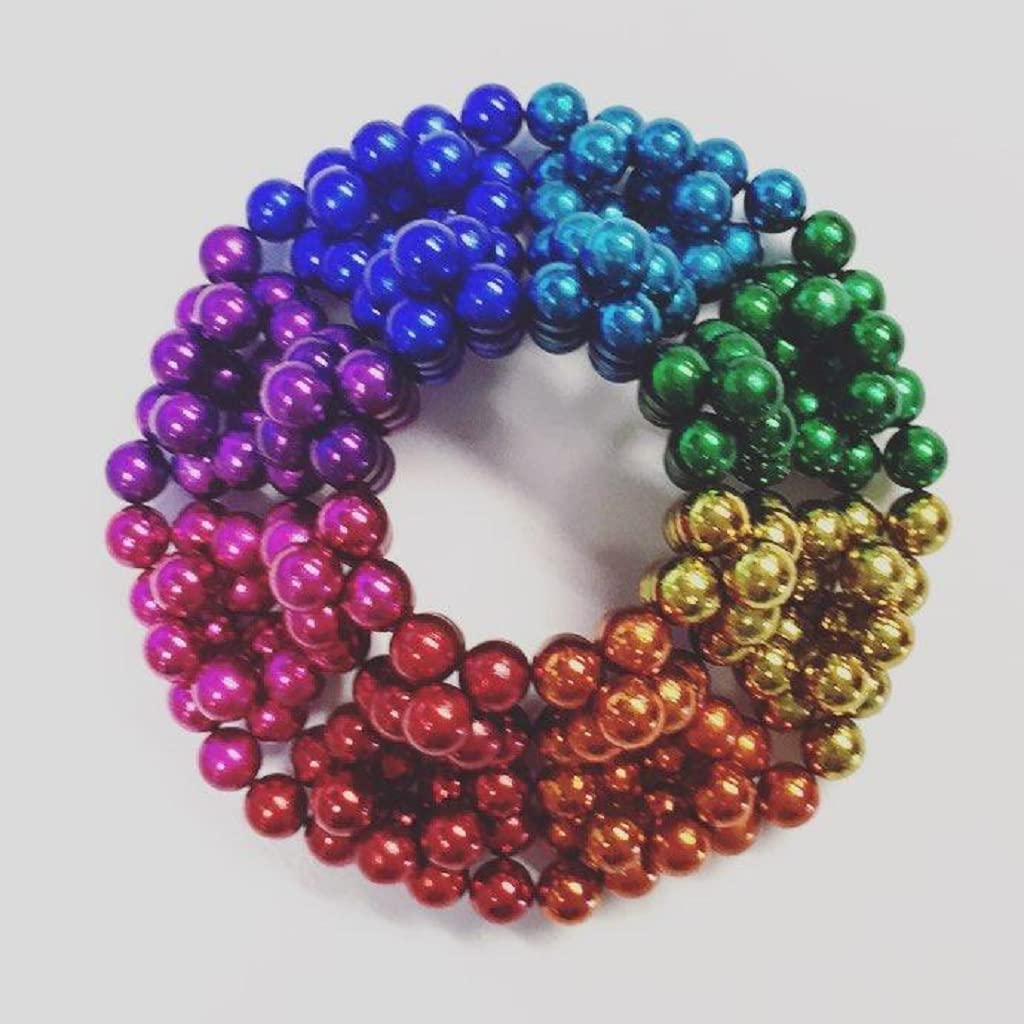 216pcs 3mm Magnetic Stress Relief Balls Magnet Cube Ball Magnetic Ball Educational Toy for Puzzle Kids Imagination