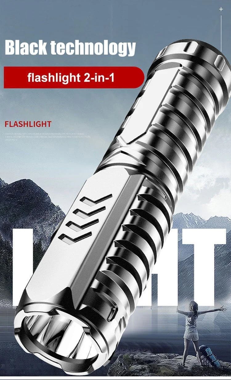 🎁2024 New Year Hot Sale🎁🔥Multifunctional Rechargeable Flashlight🔥