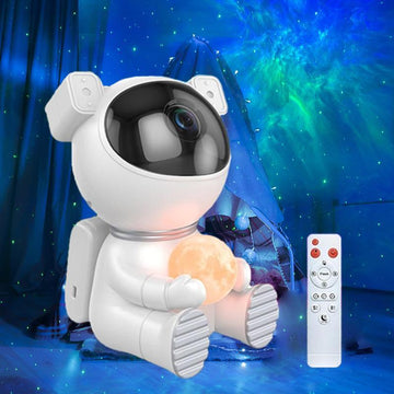 USB Astronaut Star Sky Projector: Customize Your Nebula Night Light Experience with Timer and Remote Control - Perfect for Bedroom, Gaming Room, and Home Decor - Ideal Holiday Gift