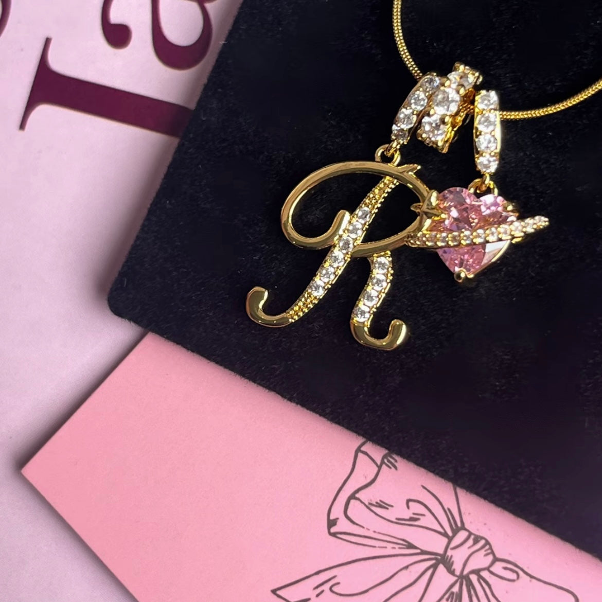 Art Design Letter Necklace Fashion latest custom personalized name necklace exquisite gift accessories for women, girls