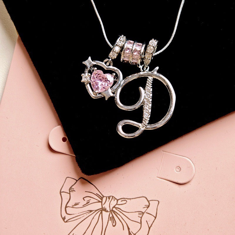 Art Design Letter Necklace Fashion latest custom personalized name necklace exquisite gift accessories for women, girls