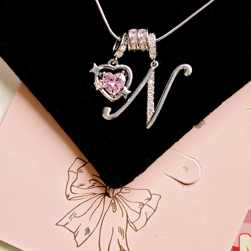 Art Design Letter Necklace Fashion latest custom personalized name necklace exquisite gift accessories for women, girls