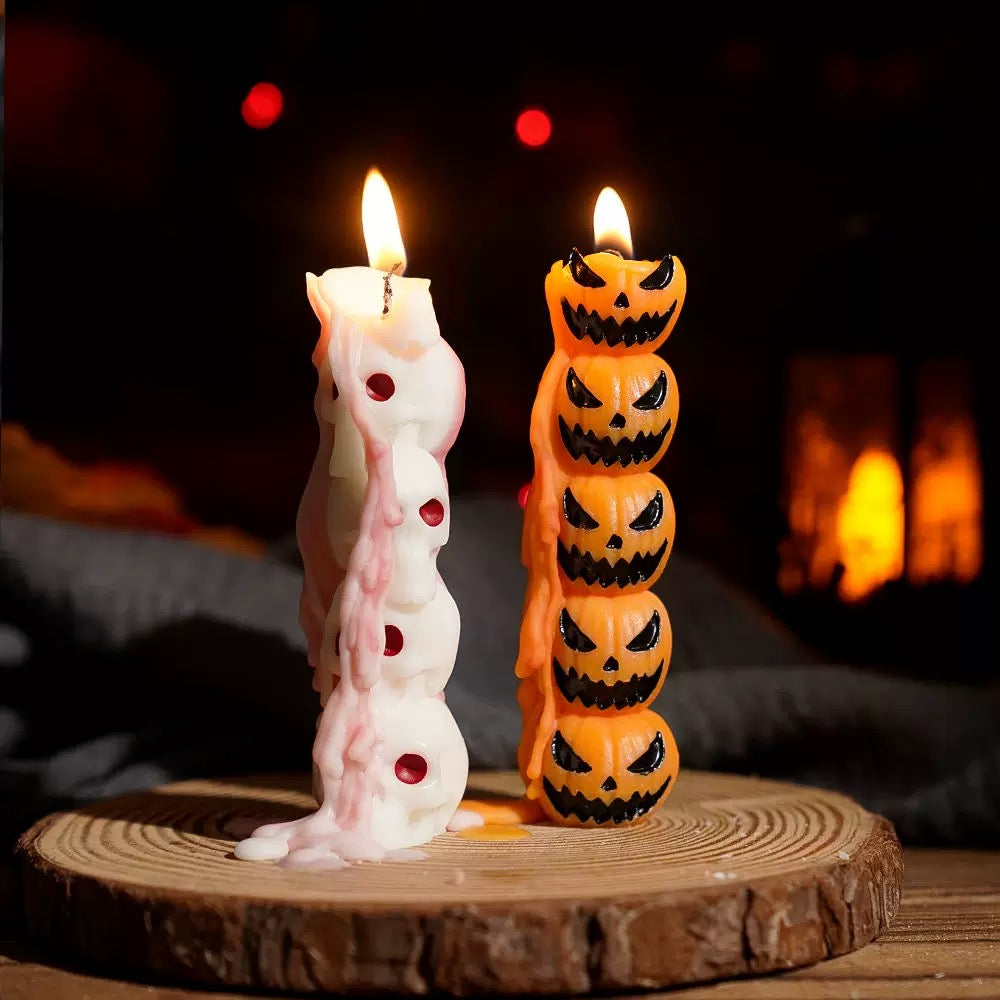 Skeleton Hand Candle Holder - Elegant Gothic Decor for Halloween & Home