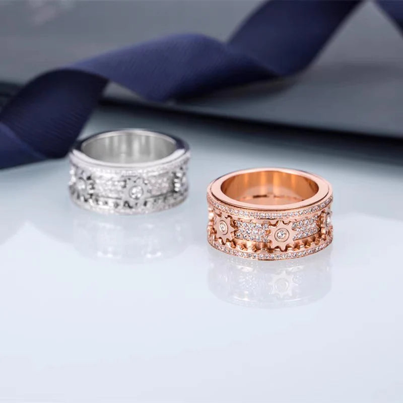 Hand Made MysteriousAnti-Stress RotatingRing