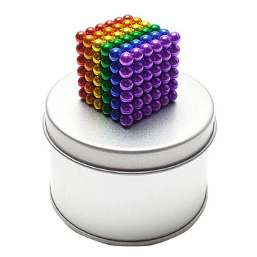 216pcs 3mm Magnetic Stress Relief Balls Magnet Cube Ball Magnetic Ball Educational Toy for Puzzle Kids Imagination