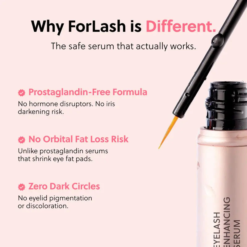 Eyelash Enhancing Serum with Powerful Peptides & Plant Botanicals for Thinning Lashes 3ML Makeup Cosmetic