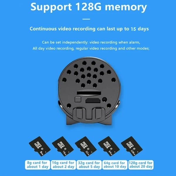 (2024 🔥HOT SALE NOW - 48% OFF)- 📸Mini WIFI Camera 1080P HD - Night Vision Included(BUY 2 GET 10%OFF)