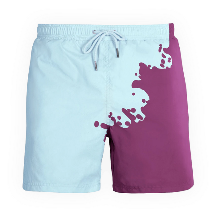 Color Changing Beach Swim Switch Shorts