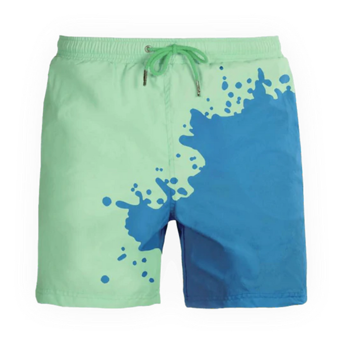 Color Changing Beach Swim Switch Shorts