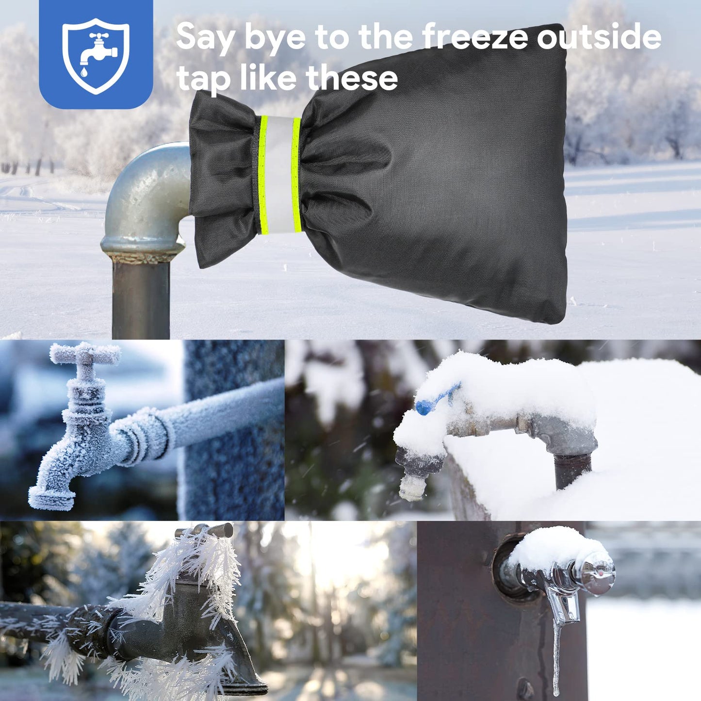 Outdoor Faucet Covers for Winter