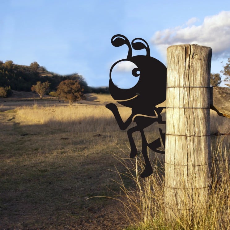 🔥LAST DAY 70% OFF🎁Peeping Metal Wall Decor Farm Wall Decor Outdoor Garden