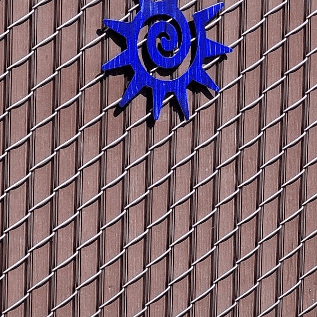 "Sun" Metal Wall Art