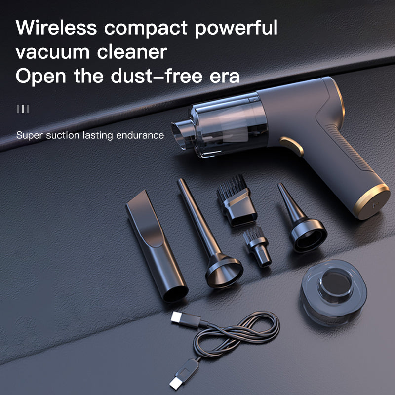 Type-C Fast Charge Handheld Car Vacuum Cleaner（FREE SHIPPING）