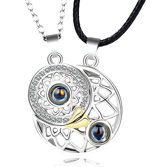 Sun and Moon Magnetic Necklaces