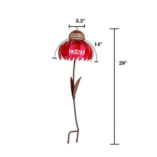 Sensation Pink Coneflower Bird Feeder