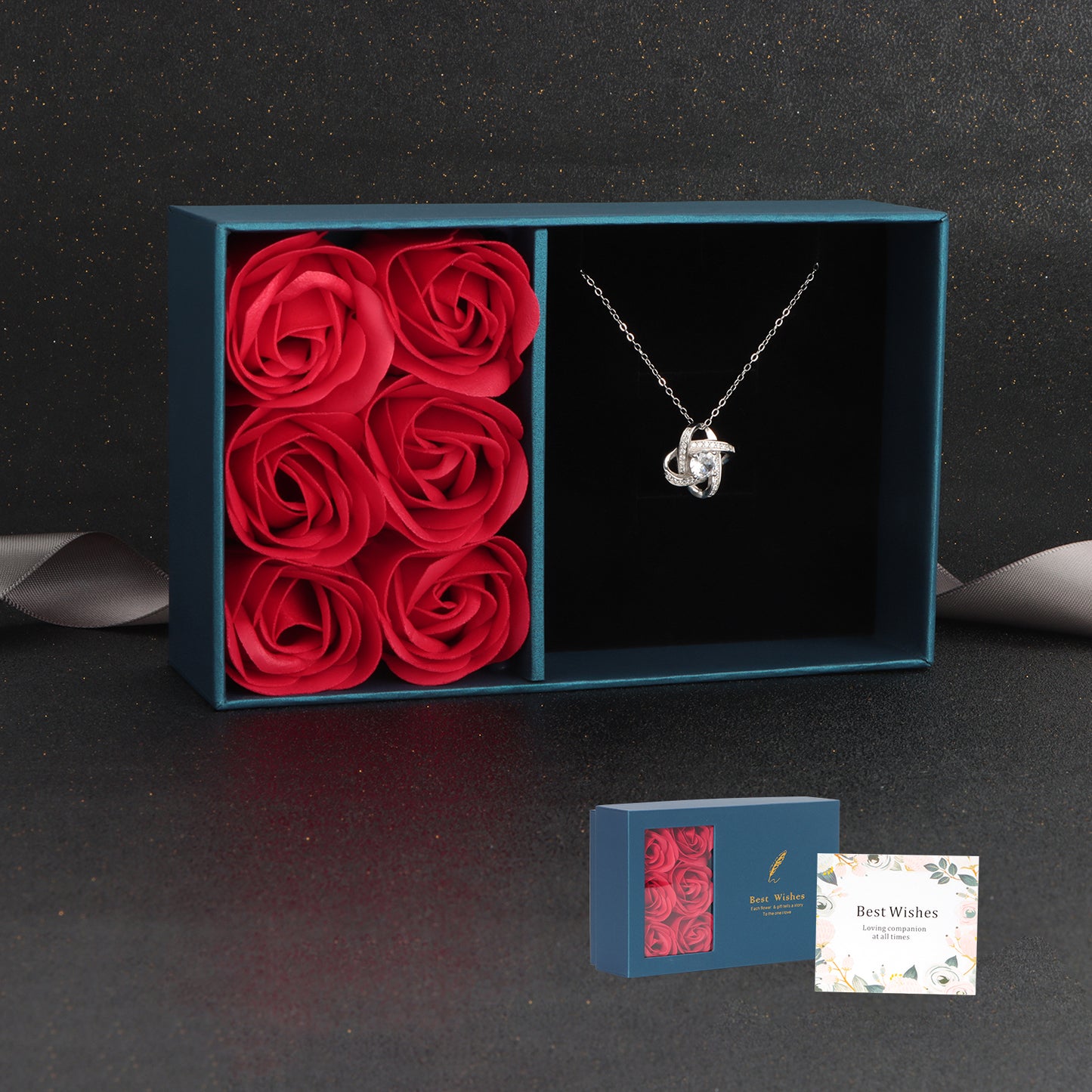 COMFMET Collana Cuore Eterno