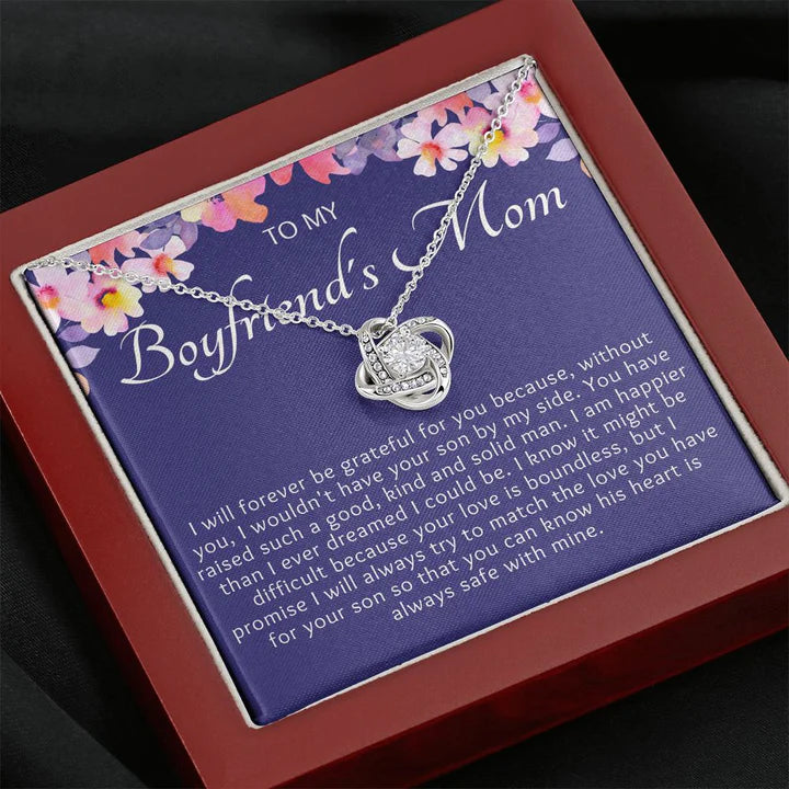 Boyfriends Mom Necklace Gift for Mother's Day