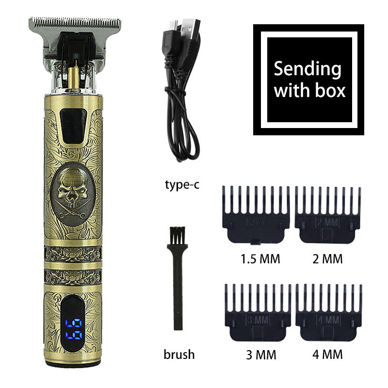 【50% Off Today!!】LCD  Hair Clippers Professional Hair Trimmer