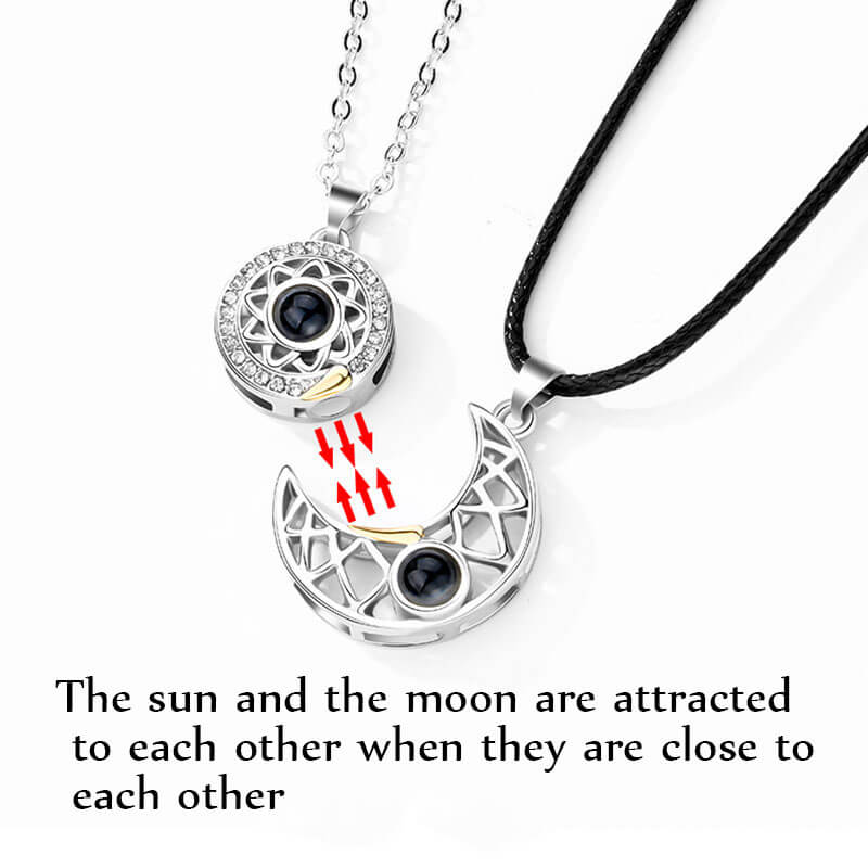 Sun and Moon Magnetic Necklaces