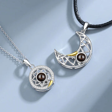 Sun and Moon Magnetic Necklaces