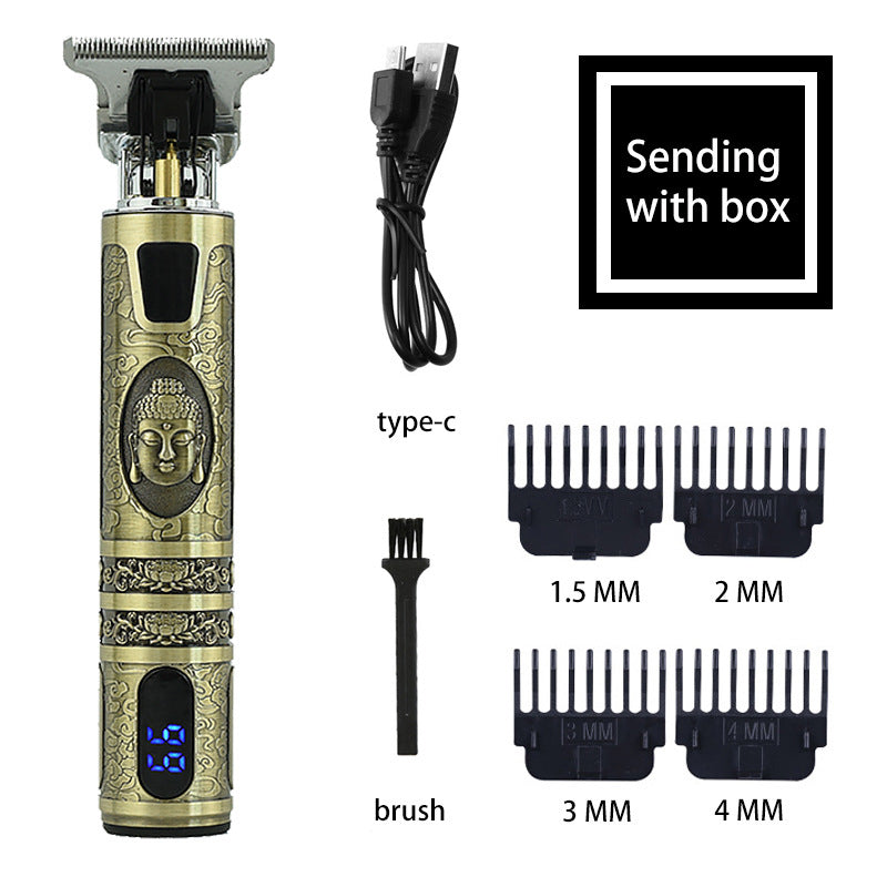 【50% Off Today!!】LCD  Hair Clippers Professional Hair Trimmer