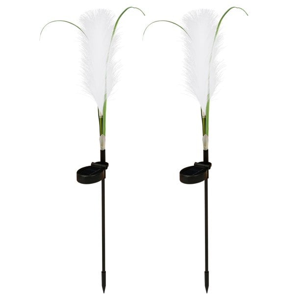 🔥Last Day 70% OFF - Solar Garden Lights Fiber Optic Reed Light