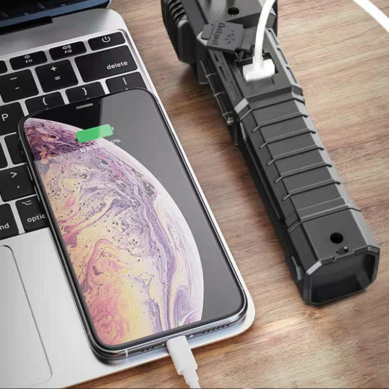 مصباح يدوي للطوارئ متعدد الوظائف