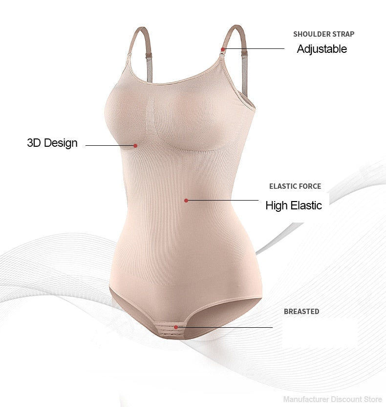 Comfmet - Shapewear Bodysuit