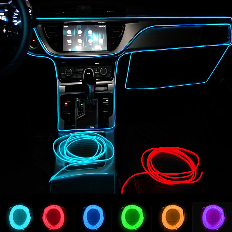 TOBRBECO™ Interior Neon LED Strip Lights