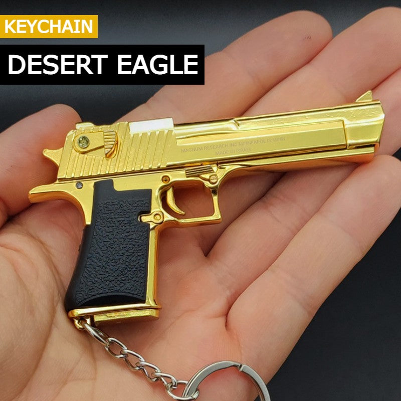 Premium Metal Desert Eagle Keychain