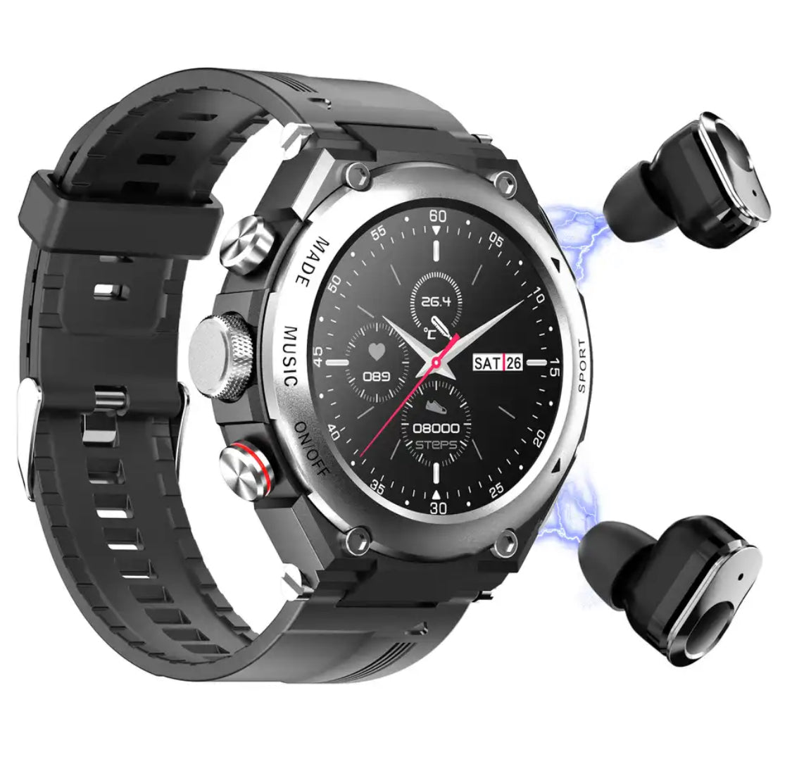 Comfmet™ - Watchbuds Smartwatch