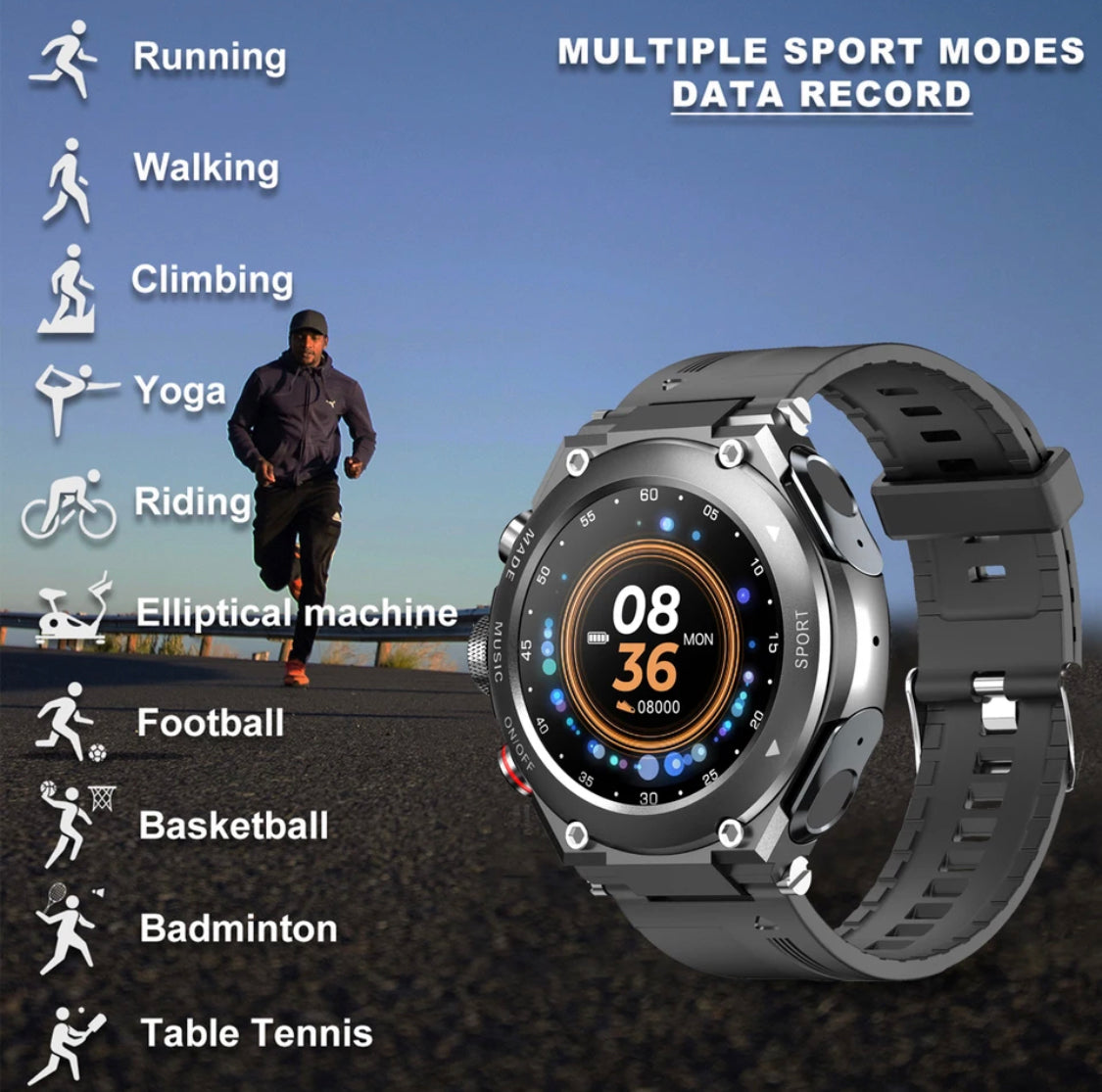 Comfmet™ - Watchbuds Smartwatch