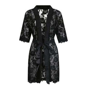 Nyles Lace Robe