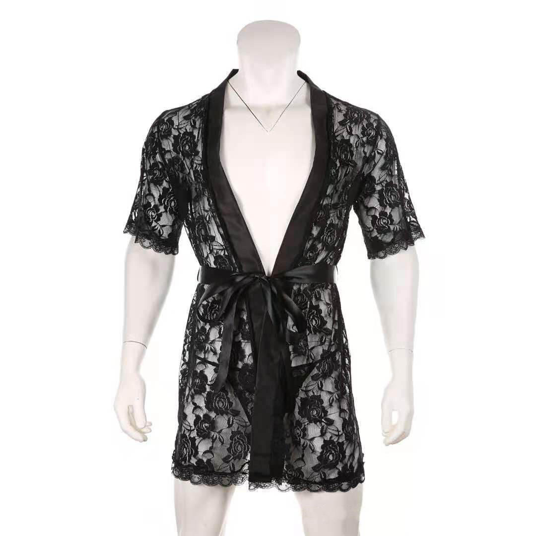 Nyles Lace Robe