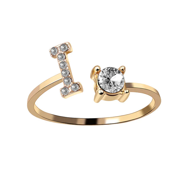 Personalized initial ring - To my favorite Person