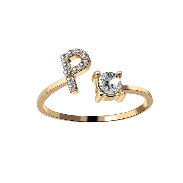 Personalized initial ring - To my favorite Person