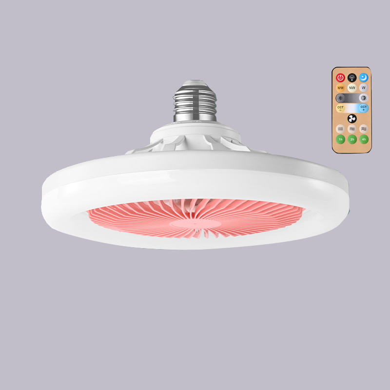 Socket Fan Light With Remote