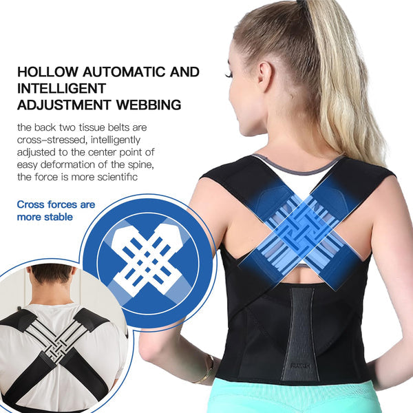 （Free Shipping）BACK STRAIGHTENER & POSTURE CORRECTOR