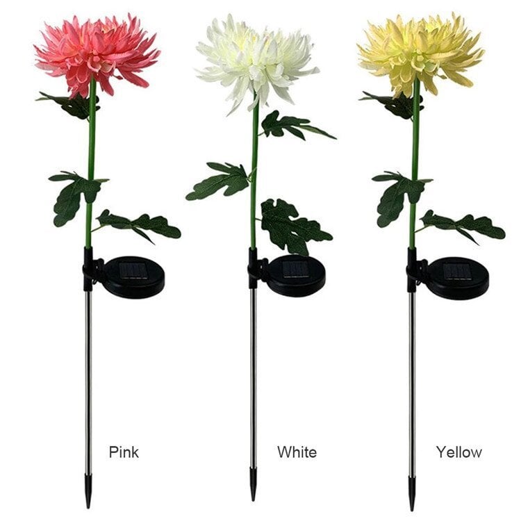 🔥Last Day 49% OFF🔥 - Chrysanthemum Solar Garden Light💐