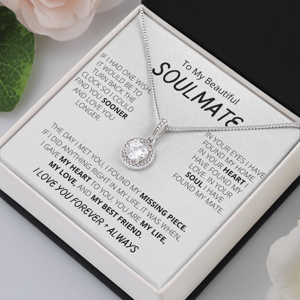 Eternal Hope Necklace - My Missing Piece - Soulmate