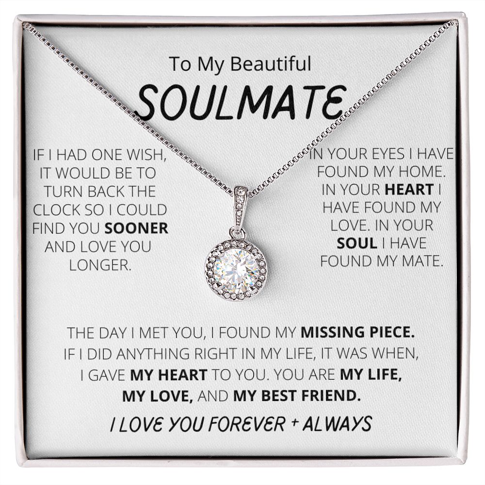 Eternal Hope Necklace - My Missing Piece - Soulmate