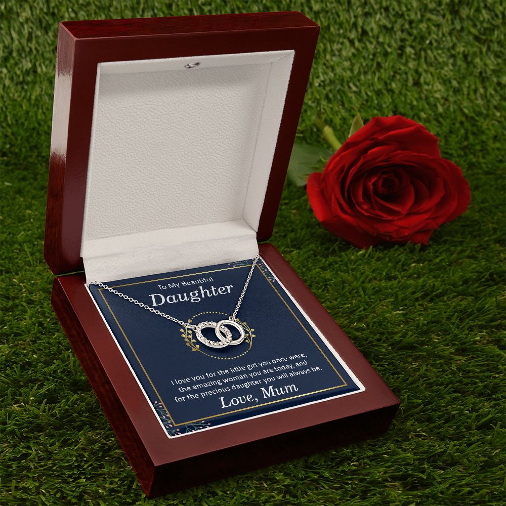 Perfect Pair Necklace - To my Beautiful Daughter